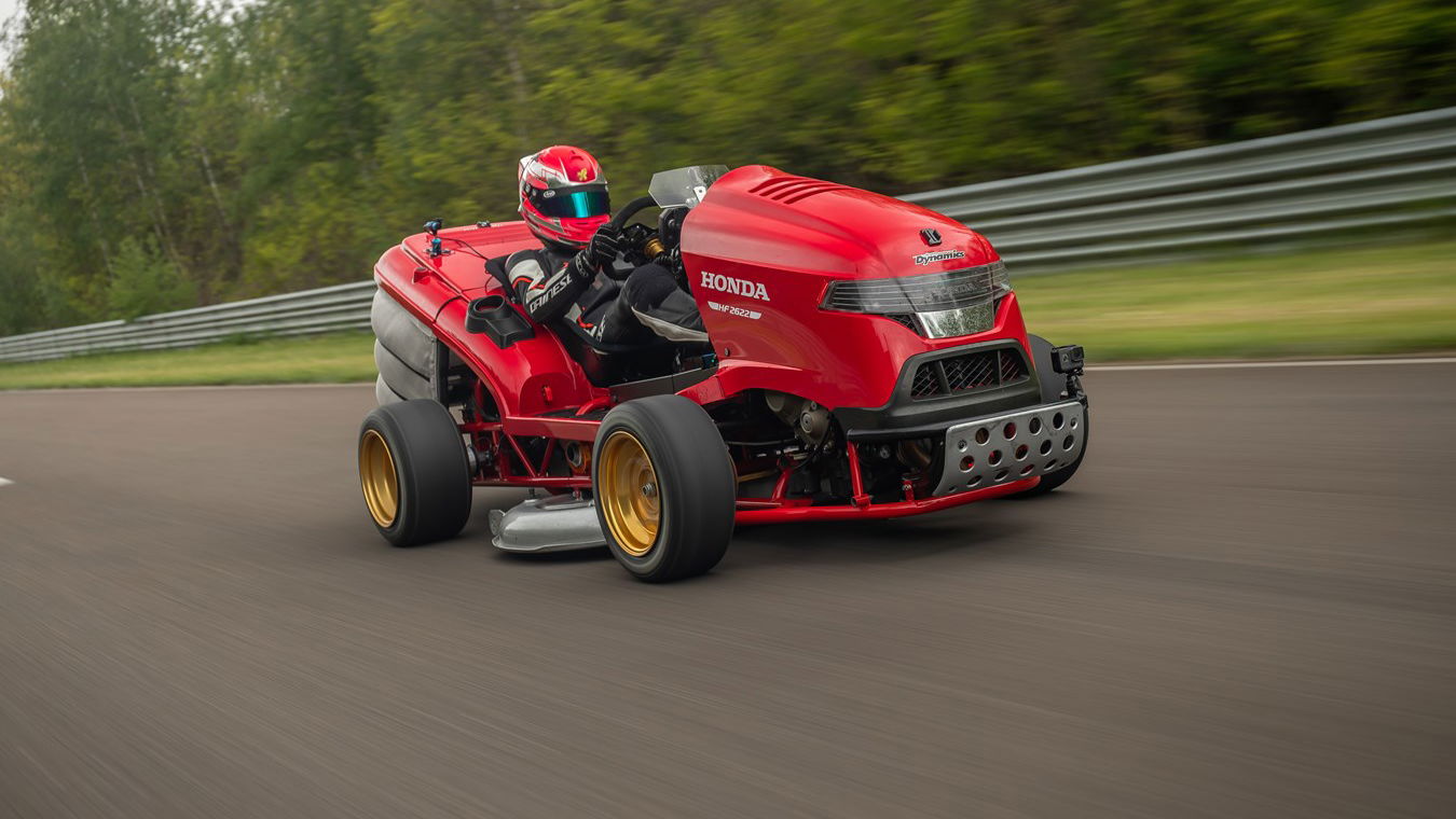 Mean Mower V2 breaks Guinness World Record